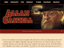 Tablet Screenshot of allancaswell.com